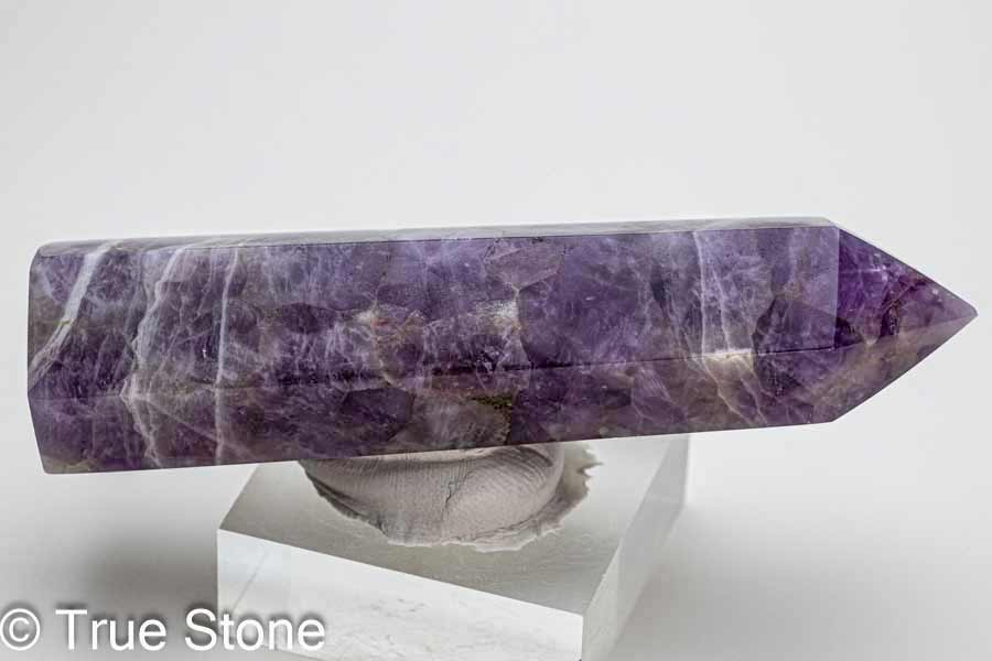 シェブロンアメジスト 六角柱 ホワイトクォーツ アメジスト アメシスト 天然石 原石