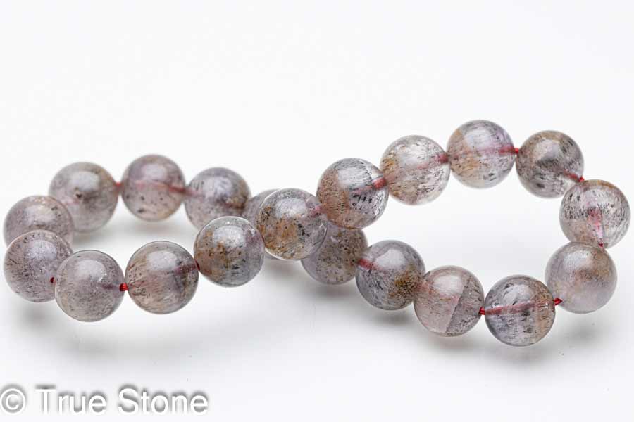 スーパーセブン ブレスレット 9mm-9.4mm メロディーストーン セイクリッドセブン ルチル ゲーサイト アメジスト スモーキークォーツ