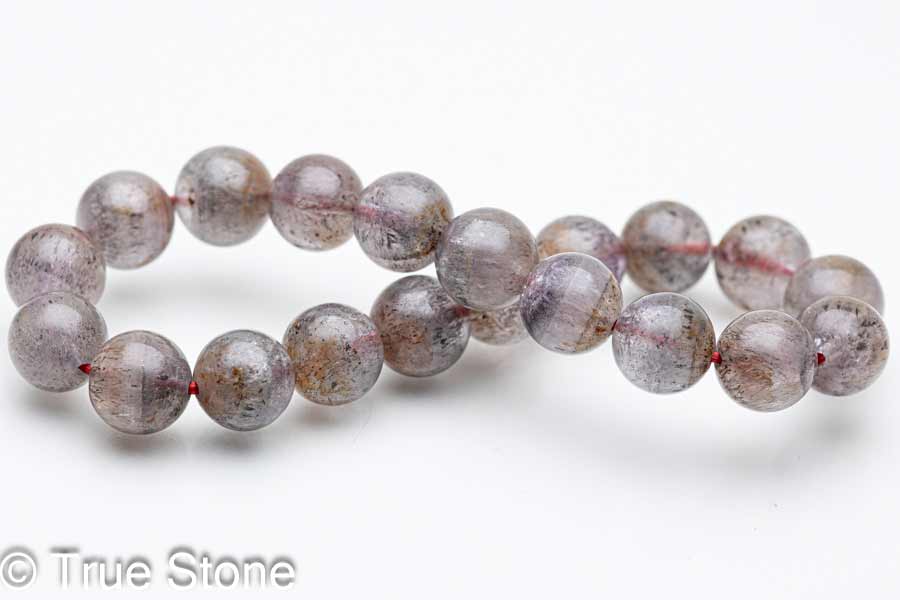 スーパーセブン ブレスレット 9mm-9.4mm メロディーストーン セイクリッドセブン ルチル ゲーサイト アメジスト スモーキークォーツ