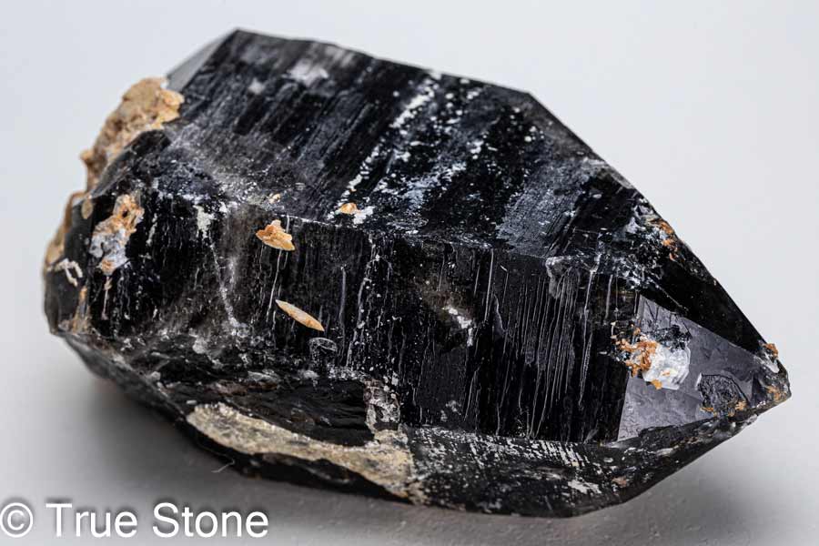 天然 黒水晶 モリオン ポイント ブラッククリスタル ブラッククォーツ クラスター 天然石 原石 浄化 パワーストーン