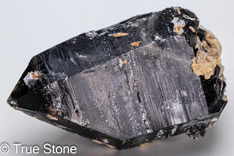 天然 黒水晶 モリオン ポイント ブラッククリスタル ブラッククォーツ クラスター 天然石 原石 浄化 パワーストーン