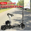 エンジンスクーター 49cc スクーター キックボード 本体 折りたたみ エンジン オイル 2ストオイル 原付 2輪 ブレーキ付き 大人 子供 折り畳み 収納 ...