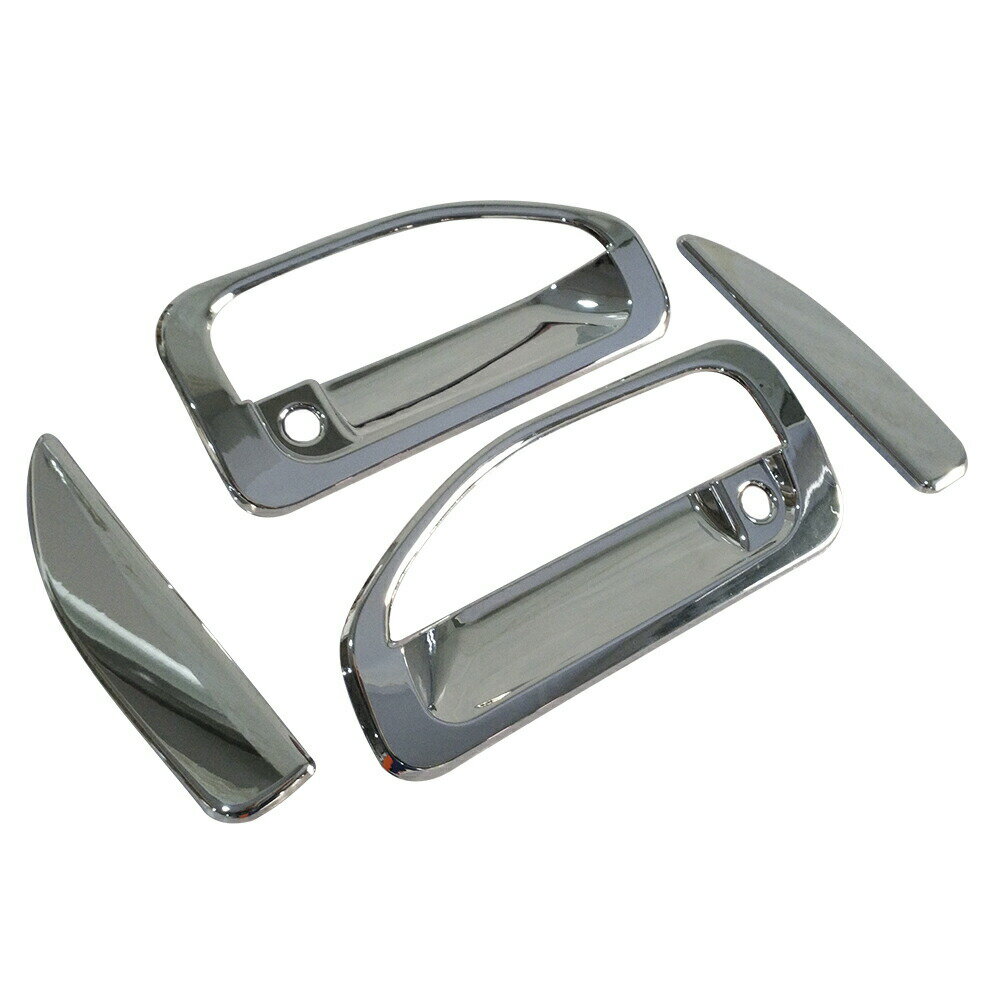 三菱 ふそう ブルーテック ジェネレーション キャンター メッキ ドア ハンドル カバー 左右セット 2トン トラック 標準 ワイド カスタム