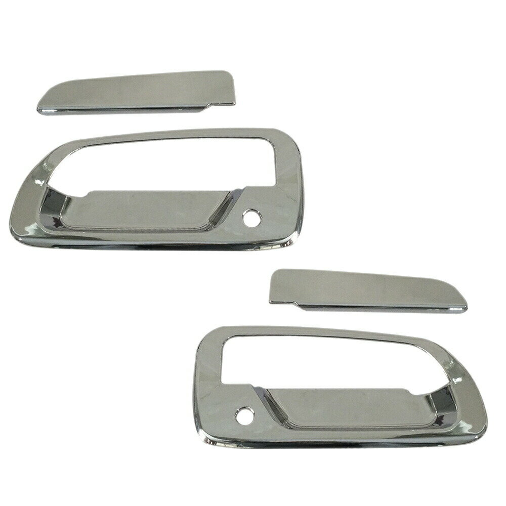 日野 デュトロ2t トヨタ ダイナ メッキカーパーツ サイドドアハンドル グリップ カバー ガーニッシュ 左右セット トラック ダンプ 外装