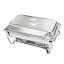 保温器 7.2L チェーフィングディッシュ ビュッフェ 角型 ステンレス レストラン ホテル 旅館 厨房機器 ..