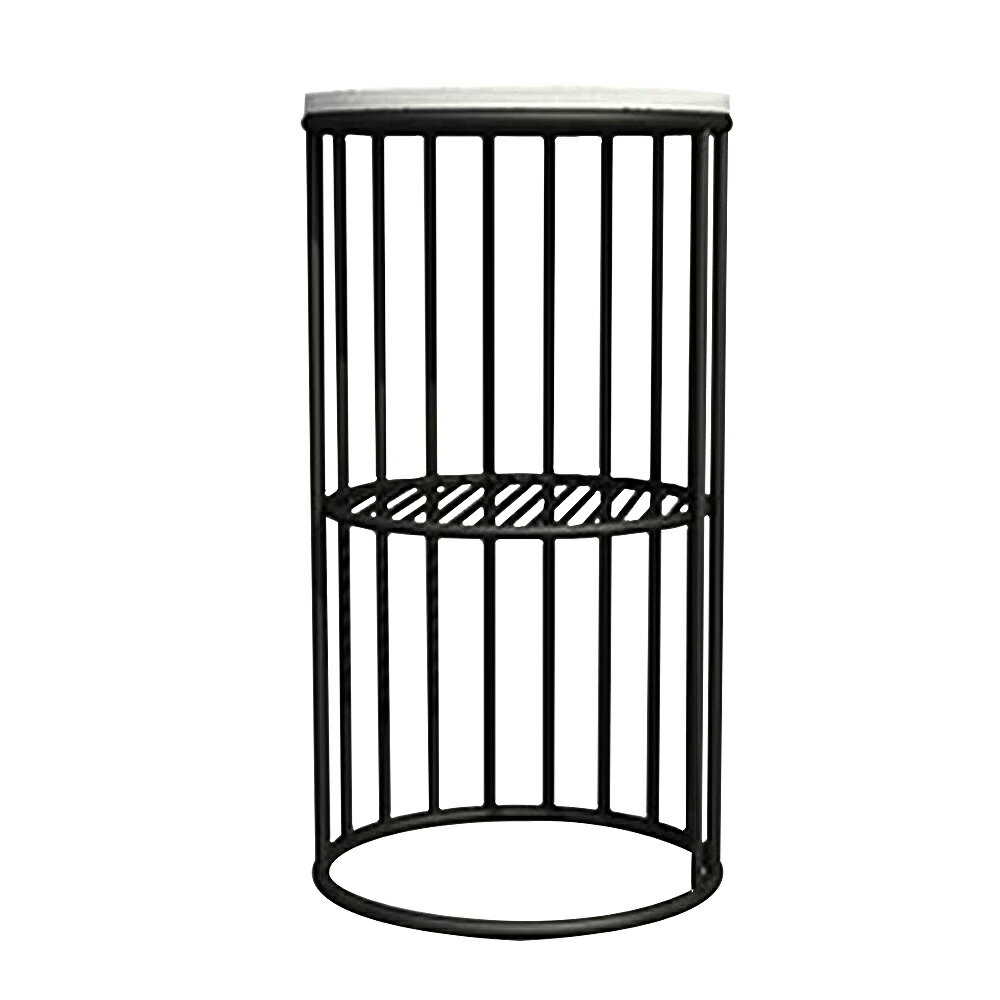 サイドテーブル テーブル サイドラック ナイトテーブル 大理石調 ブラック ホワイト アイアン ベッドサイドテーブル おしゃれ 玄関 大理石柄 大理石風 コーヒ...