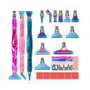 ダイヤモンドアート ペン 3本セット レッド グルー オーロラ チップ 付き 初心者 樹脂ペン ダイヤモンドアート ドリル ペンキット ダイヤモンド塗装ペン キット 多機能