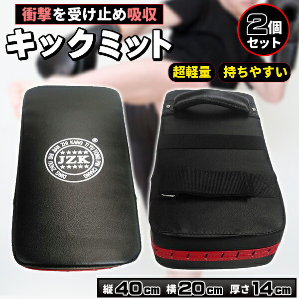 トラストナインのキックミット 2個セット 空手 ボクシング キック パンチング ミット ブラック 格闘技 蹴り パンチ 大人 子供 キッズ 用 練習 武道 ダイエット トレーニング エクササイズ ミット打ち セット ソフト 本格 黒｜アングル2