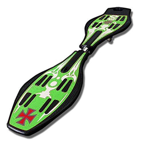 エスボード ESS-BOARD クロス 子供 キッズ 光る ジェイボード スケートボード スケボー サーフィン スノボー トレーニング Jボード 子供用 こども 男の子 女の子 玩具 おもちゃ オモチャ 緑色 グリーン 十字架