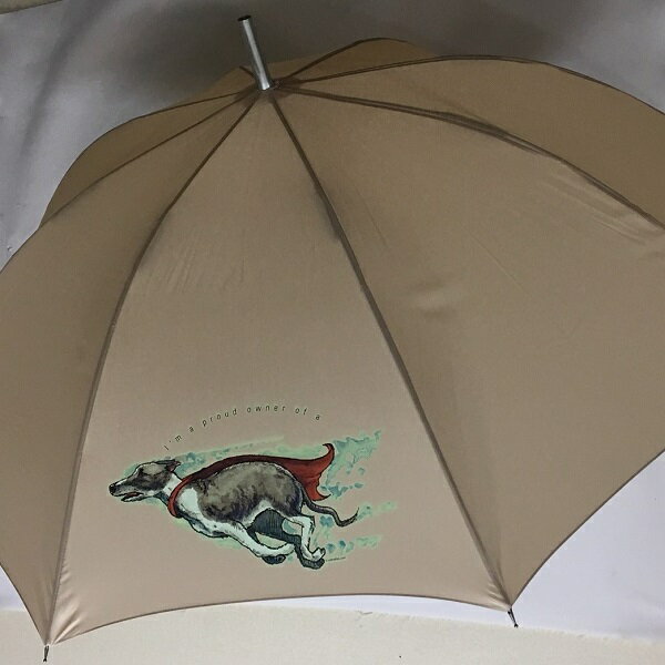【期間限定ポイント5倍】イタリアングレイハウンド イタグレ まんが イタグレグッズ 傘 65cm 直径110cm レディース メンズ 男女兼用 雨傘 かわいい おしゃれ 梅雨 レイングッズ UVカット 風に…