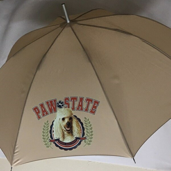 プードル ハニー (ユニバ)プードルグッズ 傘 65cm 直径110cm レディース メンズ 男女兼用 雨傘 かわいい おしゃれ 梅雨 レイングッズ UVカット...