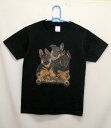 ジャーマンシェパード (BONE) tシャツ 半袖 カットソー 丸首型 クルーネック 綿100% トップス レディース メンズ シンプル かわいい おしゃれ イ...