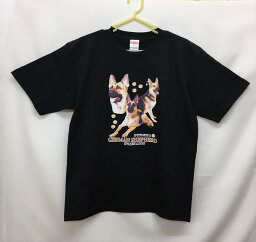 【期間限定P2倍】ジャーマンシェパード (集合2) tシャツ 半袖 カットソー 丸首型 クルーネック 綿100% トップス レディース メンズ シンプル かわいい おしゃれ イベント お揃い ドッグ 犬 犬柄 いぬ 犬プリント 犬種別 犬グッズ 母の日