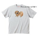 ポメラニアン パピー (R) tシャツ 半袖 カットソー 丸首型 クルーネック 綿100% トップス レディース メンズ シンプル かわいい おしゃれ イベント お揃い ドッグ 犬 犬柄 いぬ 犬プリント 犬種別 犬グッズ