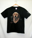 ゴールデンレトリーバー tシャツ 半袖 カットソー 丸首型 クルーネック 綿100% トップス レディース メンズ シンプル かわいい おしゃれ イベント お揃...
