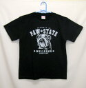 ブルドッグ (シルエット) tシャツ 半袖 カットソー 丸首型 クルーネック 綿100% コットン トップス 服 レディース メンズ シンプル かわいい おしゃれ イベント お揃い ドッグ 犬 犬柄 いぬ 犬プリント 犬種別 犬グッズ 敬老の日