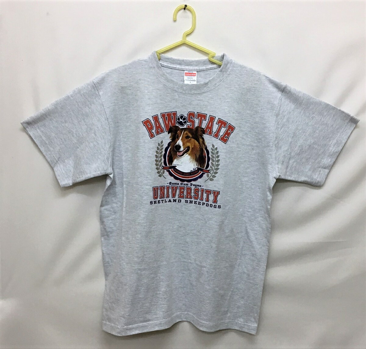 シェットランドシープ シェルティー tシャツ 半袖 カットソー 丸首型 クルーネック 綿100% トップス レディース メンズ シンプル かわいい おしゃれ イ...