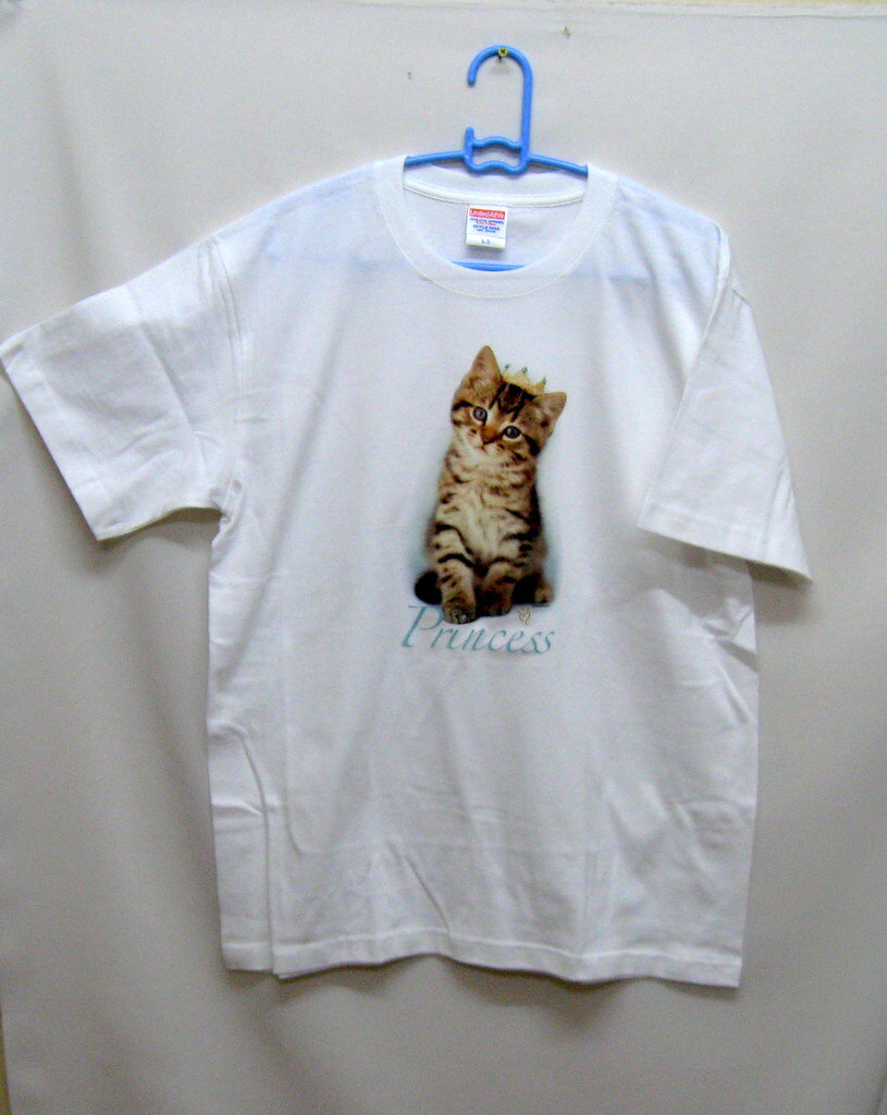 猫 キャット ねこ ネコ 猫グッズ tシャツ 半袖 カットソー 丸首型 クルーネック 綿100% トップス レディース メンズ シンプル かわいい おしゃれ イ...