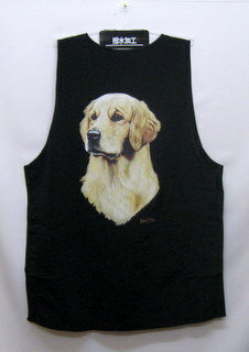 ゴールデンレトリーバー(RJM)トリミングエプロン ナイロンワッシャー 両脇ボタン 撥水加工 トリマー 保育士 前掛け レディース メンズ シンプル かわいい ...