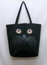 猫 猫柄 キャット ねこ ネコ 猫グッズ トートバッグ エコバッグ マイバッグ【Lサイズ/大】かわいい おしゃれ レディース メンズ 男女兼用 a4 大きめ キ...