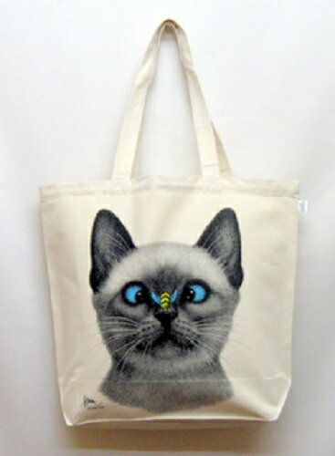 猫 キャット (02) ネコ ねこ 猫グッズ トートバッグ エコバッグ マイバッグ【Lサイズ/大】かわいい おしゃれ レディース メンズ 男女兼用 a4 大きめ...