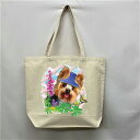 ヨークシャーテリア ヨーキーきめ (NEW) トートバッグ エコバッグ マイバッグ【Lサイズ/大】かわいい おしゃれ レディース メンズ 男女兼用 a4 大きめ...