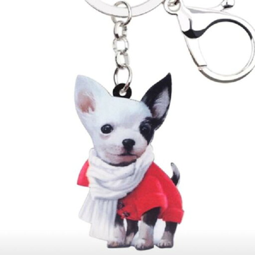 【メール便送料無料】キーホルダー チワワ NO.2 チワワグッズ アクリル 犬 いぬ イヌ dog 犬種別 犬雑貨 オーナーグッズ かわいい 輸入 キーチェーン プリント 父の日 【メール便送料無料】キーホルダー チワワ NO.2 チワワグッズ アクリル 犬 いぬ イヌ dog 犬種別 犬雑貨 オーナーグッズ かわいい 輸入 キーチェーン プリント 父の日