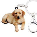 【メール便送料無料】ラブラドールレトリーバー ラブラドールレトリバー イエロー パピー キーホルダー 犬グッズ アクリル 犬 いぬ イヌ dog 犬種別 犬雑貨...