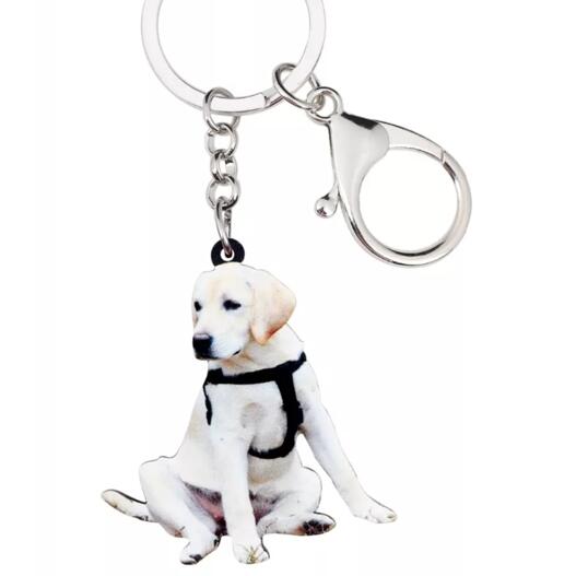 樂天商城 - 【メール便送料無料】キーホルダー ラブラドールレトリバー レトリーバー グッズ アクリル 犬 いぬ イヌ dog 犬種別 犬雑貨 オーナーグッズ かわいい 輸入 キーチェーン プリント