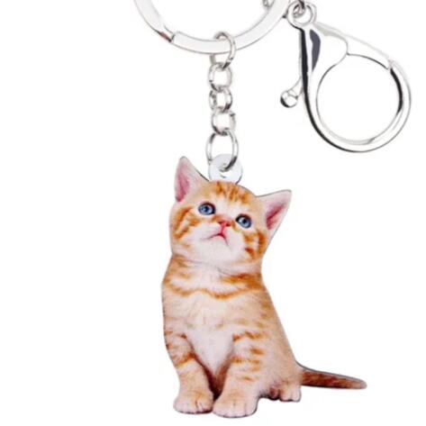 【メール便送料無料】キーホルダー タビー ブラウン チャトラ キトン ネコ 猫 ねこ キャット cat ネコグッズ アクリル 猫雑貨 オーナーグッズ かわいい 輸入 キーチェーン プリント 母の日 【メール便送料無料】キーホルダー タビー ブラウン チャトラ キトン ネコ 猫 ねこ キャット cat ネコグッズ アクリル 猫雑貨 オーナーグッズ かわいい 輸入 キーチェーン プリント 母の日