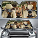 【送料無料】 サンシェード ミニチュアピンシャー ミニピン 犬柄 犬 いぬ dog DOG 面白い かわいい 車 車窓日よけ 日除け 日焼け防止 フロントガラス...