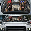サンシェード ジャーマンシェパード L 犬柄 犬 いぬ dog DOG 面白い かわいい 車 車窓日よけ 日除け 日焼け防止 フロントガラス 遮光断熱 紫外線対...