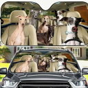 【送料無料】 サンシェード イタリアングレイハウンド イタグレ A 犬柄 犬 いぬ dog DOG 面白い かわいい 車 車窓日よけ 日除け 日焼け防止 フロン...