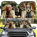 ●【送料無料】 サンシェード ドーベルマン A 犬柄 犬 いぬ dog DOG 面白い かわいい 車 車窓日よけ 日除け 日焼け防止 フロントガラス 遮光断熱 ...