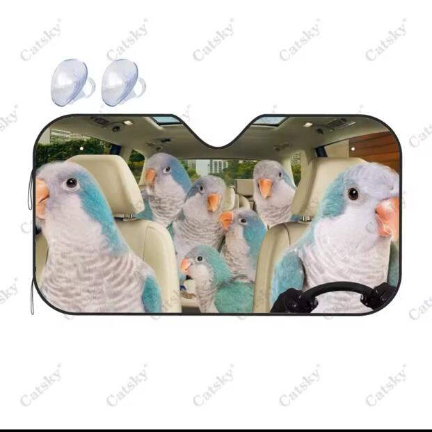 【送料無料】 サンシェード オキナインコ ブル...の紹介画像3