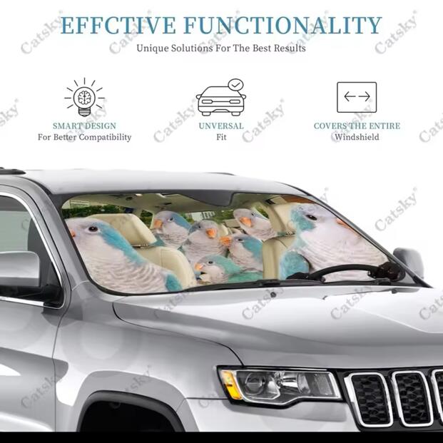 【送料無料】 サンシェード オキナインコ ブル...の紹介画像2