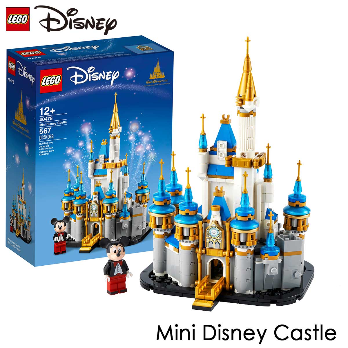 レゴブロック レゴ (LEGO) ディズニー・ミニキャッスル シンデレラ城 40478 Mini Disney Castle