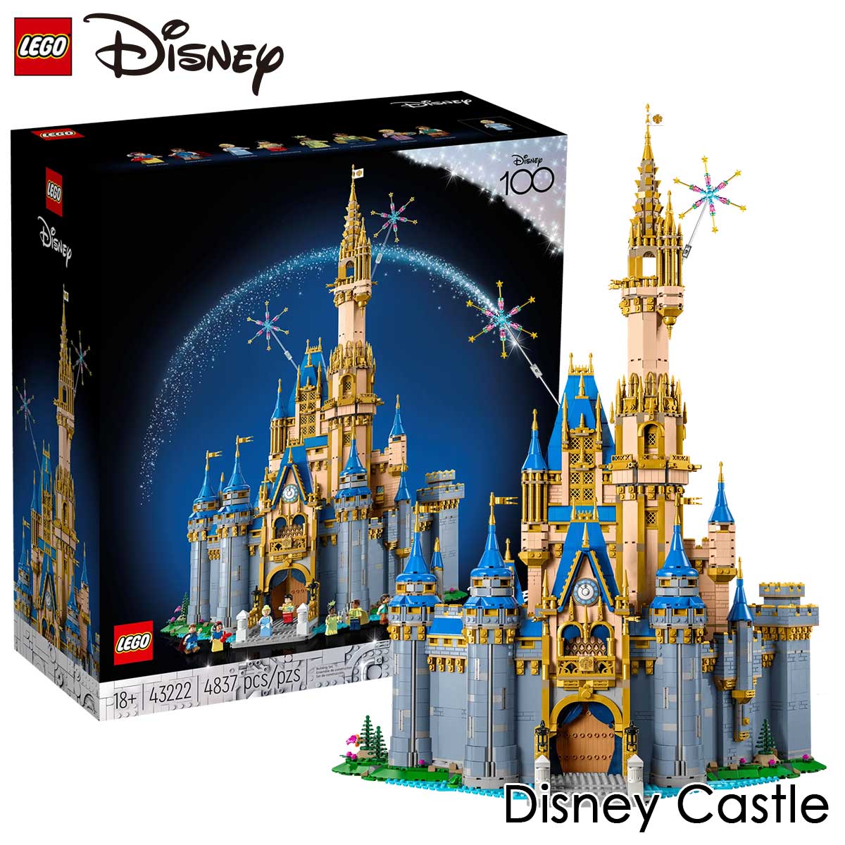 レゴ ディズニープリンセス レゴ(LEGO) レゴ ディズニー100 ディズニー キャッスル 43222 Disney Castle