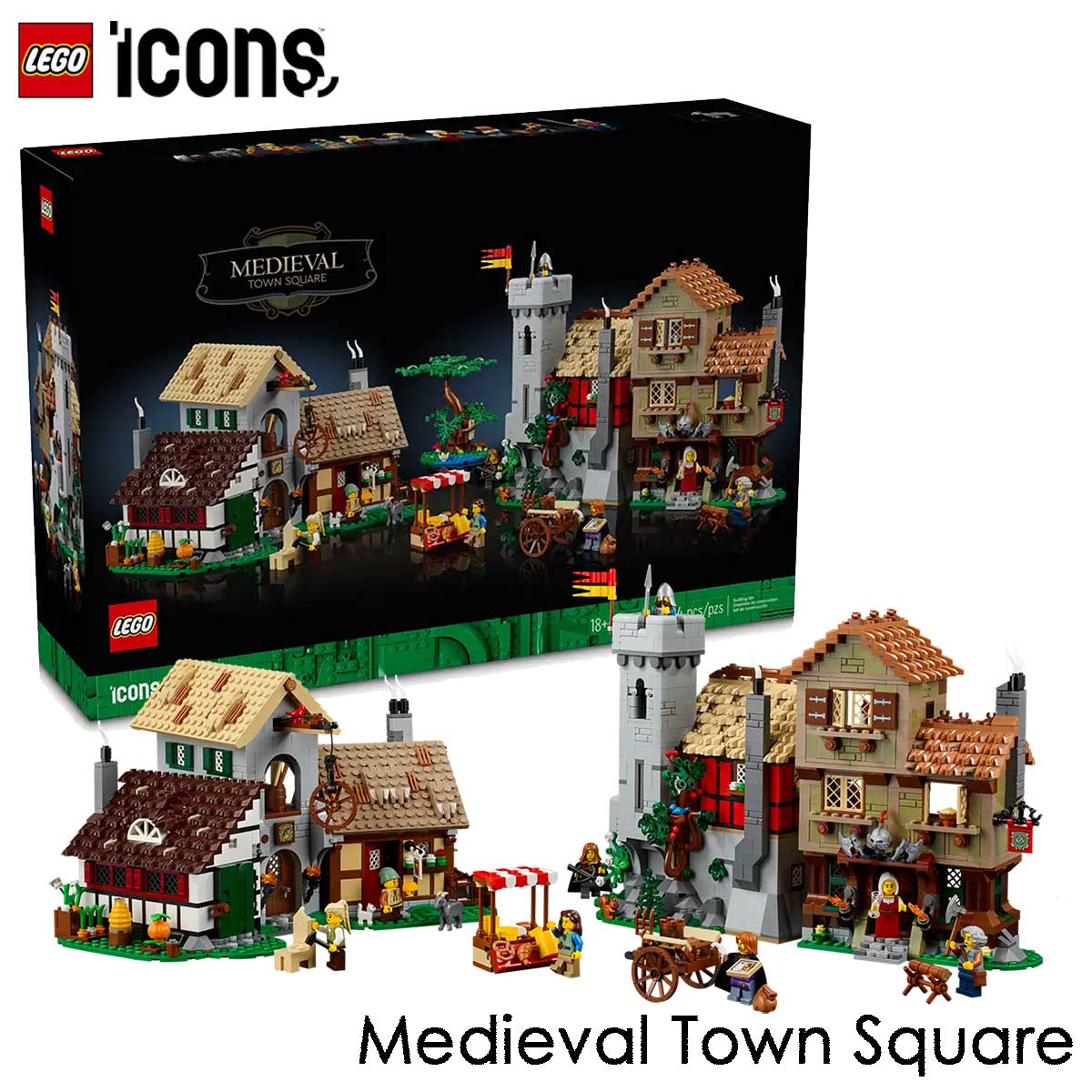 レゴ (LEGO) アイコン 中世の街並み 10332 Medieval Town Square