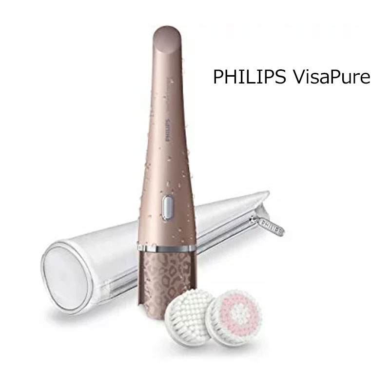 ビザピュア（洗顔器） 【楽天スーパーセール】フィリップス PHILIPS VisaPure 洗顔ブラシ ビザピュア 限定デザイン 敏感肌用ブラシ付き SC5275/38