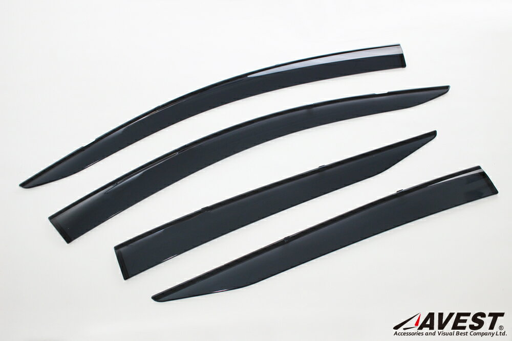 ドアバイザー プリウス PRIUS ZVW 50系 スモークタイプ