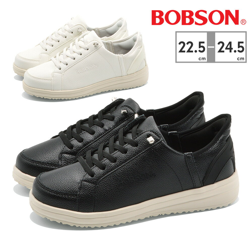 乐天商城 - Bobson スニーカー レディース Easy in コートスニーカー BS-0035 ボブソン ハンズフリー