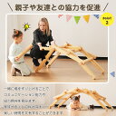 大型DIY橋キット ほぞ組み ジャングルジム 天然木 クライミングフレーム 5段 木製 大型遊具 幼児 子供 誕生日プレゼント クリスマス 【2025新品登場】