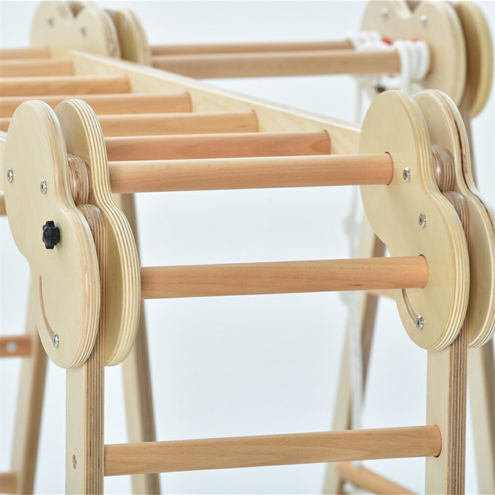 大型遊具 ジャングルジム 折り畳み収納 滑り台 室内 木製 天然木 耐荷重40kg 室内ジム 遊具 室内遊具 すべり台 屋内 家庭用 子供 キッズ 2歳~6歳 男の子 女の子 プレゼント おもちゃ 【2025新品登場】 2