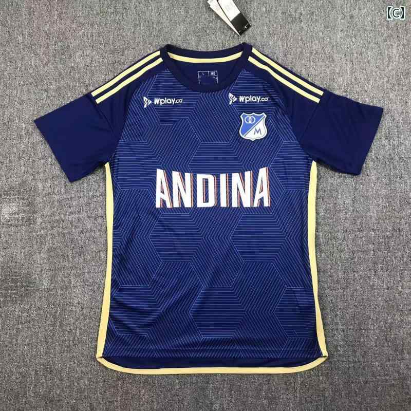 TryMe楽天市場店のサッカーユニフォーム 2425 海外クラブ ミジョナリ男性 ナシオナル シュトゥットガルト レプリカ 通気速乾素材 快適プレー 高耐久プリン｜アングル3