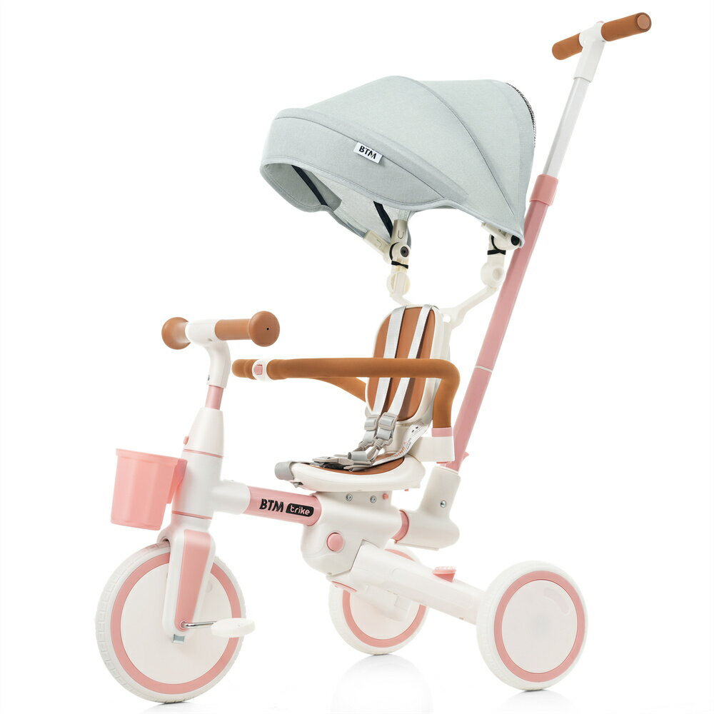 子供用三輪車 舵取り 多機能 手押し棒 カバー おしゃれ座面回転 自転車 キックバイク おもちゃ 誕生日 プレゼント こどもの日 お祝い クリスマス ギフト 1...