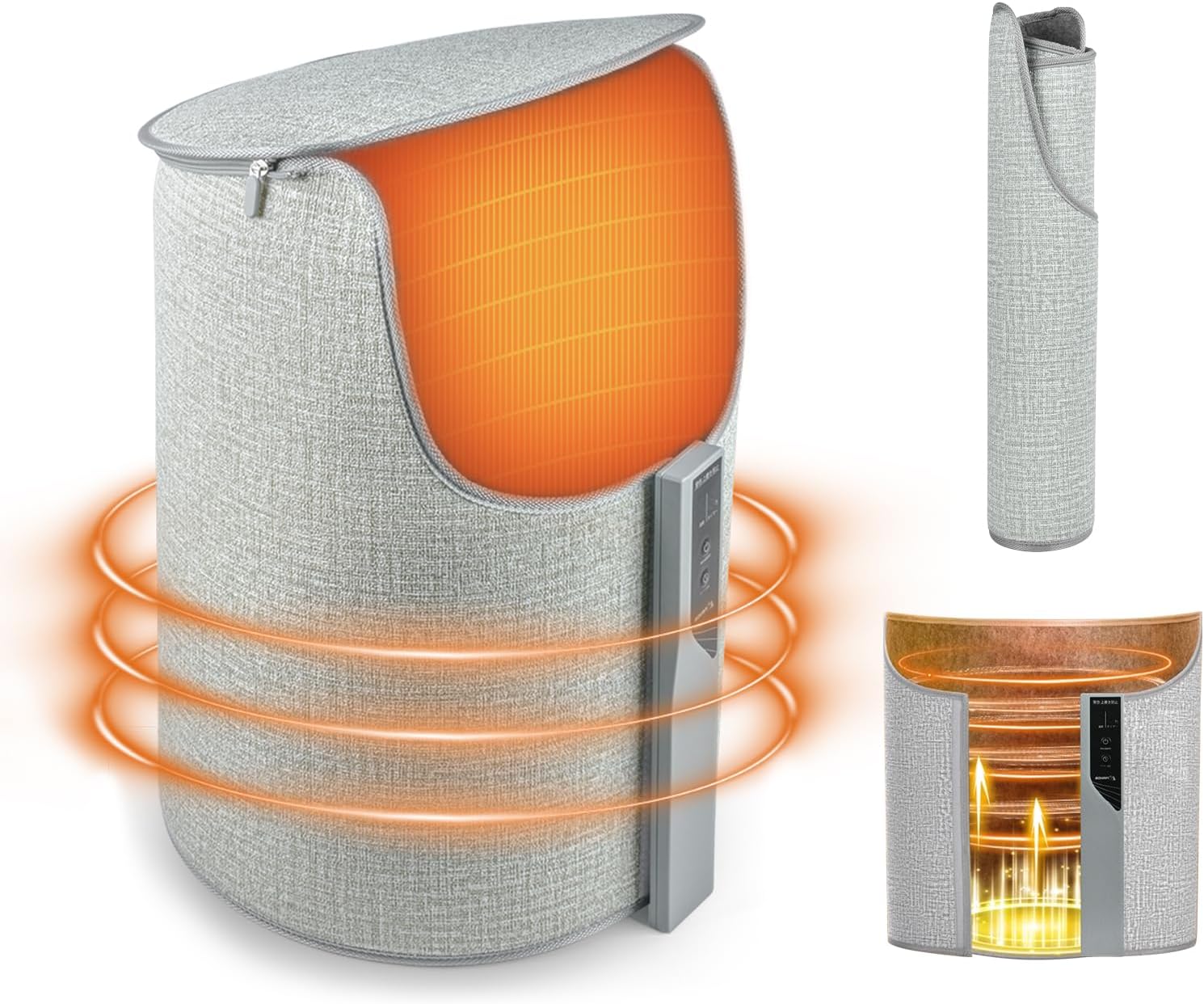 パネルヒーター 足元ヒーター 省エネ デスク下 冬用暖房器具 パネルヒーター ペット 10秒速暖 6段階温..