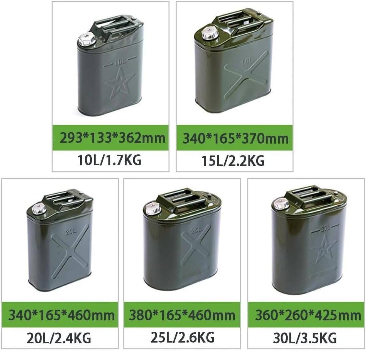 ガソリン携行缶 軽油缶 給油ノズル付き 縦型 消防法適合品 10-30L 燃料タンクフューエルカン 大容量灯油タンク 車載燃料タン 安全ガソリン携行タンク 帯電防止 亜鉛メッキ鋼鈑0.8mm