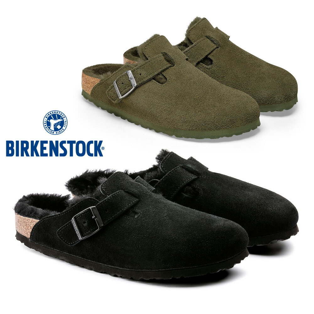 【全国送料無料】 ビルケンシュトック コンフォート メンズ レディース ボストン シアリング 0259883 1025667 BIRKENSTOCK 2023秋冬 Boston Shearling ムートン 防寒 ドイツ製