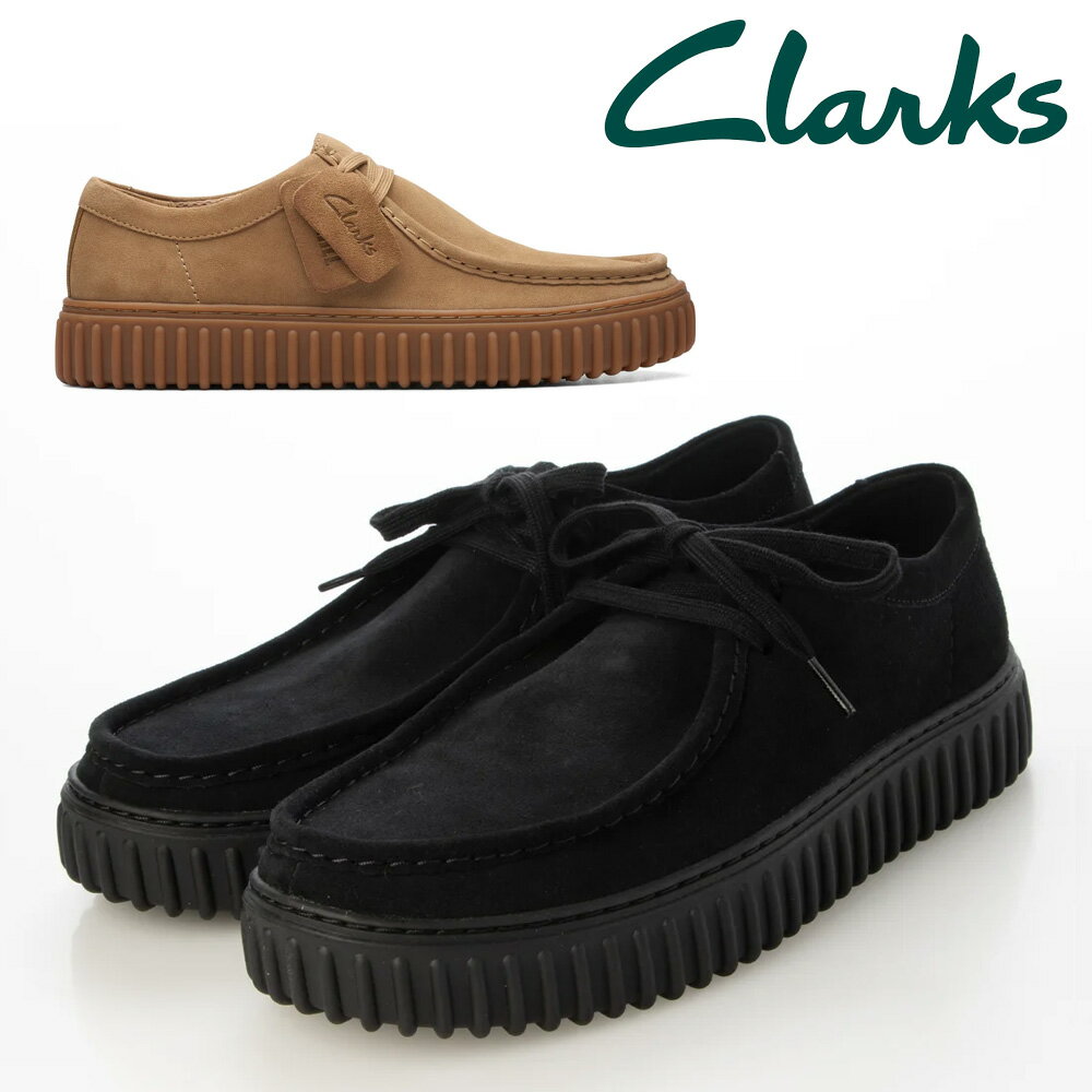   clarks モカシン メンズ トーヒルロー 26172019 26173471 クラークス Torhill Lo ワラビー 厚底